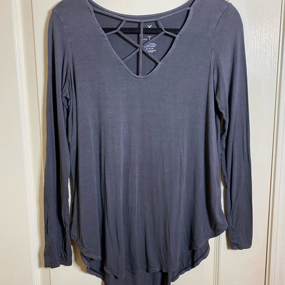 American Eagle Soft & Sexy Long Sleeve Tee